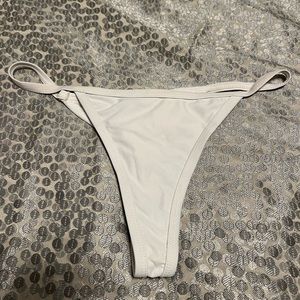 BoutineLA White Avalon Cheeky Bottoms